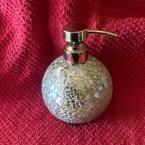 Madison Park JCP gold Mosaic Soap Dispenser